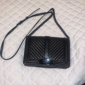 Rebecca Minkoff small chevron quilted crossbody